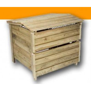 Composteur en bois traité autoclave - Boislis autoclave