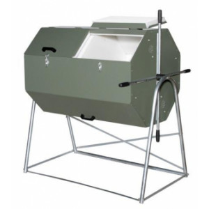 Composteur JK 400  rotatif et manuel - un composteur rotatif pour une utilisation pratique et simple été comme hiver.