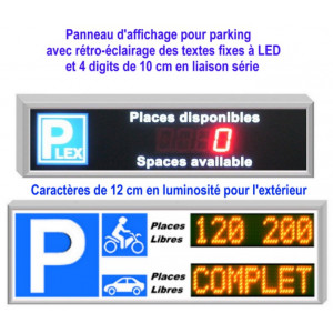 Comptage Parking - Afficheurs et comptage parking