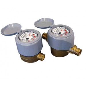 Compteur d’eau volumétrique à piston rotatif - Débit nominal Qn (m³/h): de 1 à 10