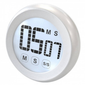  Minuteur digital rond de cuisine avec écran tactile - Minuteur : 99 mm - 59S