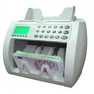 Compteuse billets à détecteur monnaie africaine - 3 vitesses de comptage : 800, 1200 et 1500 docs/min
