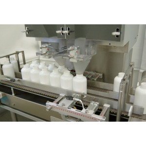 Compteur de comprimés capsules - Vitesse de production de 30 piluliers/min, 60, 80 ou plus.