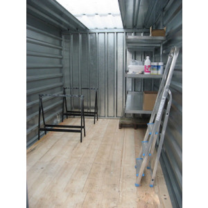 Container abris - Renforts extérieurs et montants supplémentaires