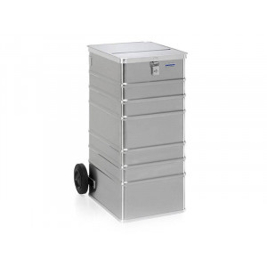 Conteneur de documents confidentiels aluminium  - Capacité de charge : 100 kg