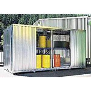 Conteneur extérieur de stockage - Charge admissible du plancher : 500 kg/m²