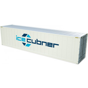 Conteneur frigorifique 40 pieds - Volume : 67,56 m3-Surface : 26,57 m2