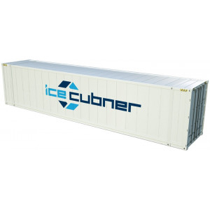 Conteneur frigorique isolation 70 mm - Volume : 83,46 m3-Surface : 32,49 m2