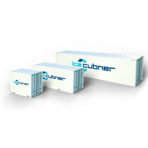 Conteneur isotherme avec panneau isolant - Surface : 5,4 à 26 m2-Capacité : 12 à 67 m3