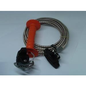 Cordons électriques et élastiques - Ouverture extensible - Avec fils conducteurs en inox