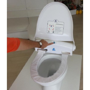 Couvre siege wc automatique - Pour les toilettes partagées dans un cadre public.