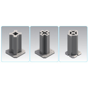 Cube de bridage spécial - Dimensions : jusqu’à 1500x1500x1500 mm
