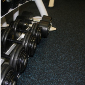 Dalles Caoutchouc 8 mm pour salles de gym - Conditionnement : A la dalle ou au rouleau - Épaisseur et dureté : 8 mm Shore A