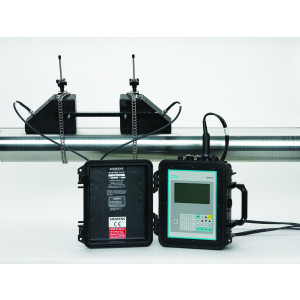 Débitmètre ultrasonique liquides portable - Techniques à temps de transit et doppler
