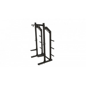Demi-rack de squat  - Dimension (L x P x H) : 180,6 x 108,9 x 248,6 cm
