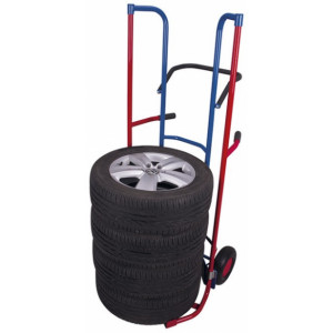 Diable transport pneus - Capacité de charge : 200 Kg