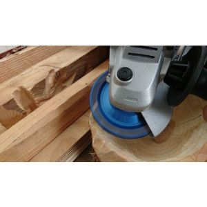 Disque pour le fraisage et surfaçage du bois Super carver - À utiliser avec une meuleuse d’angle Ø 115 et 125 mm