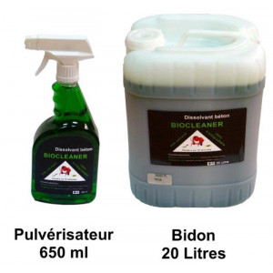 Dissolvant de béton - Biocleaner 100% biodégradable