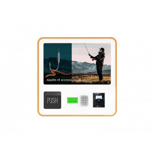 Distributeur automatique d'accessoires de pêche - Produit de dépannage pour la pratique de la pêche