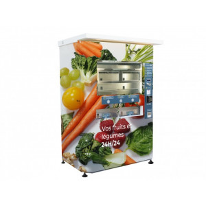 Distributeur automatique de fruits et légumes - Magasin réfrigéré de 4° à 15°