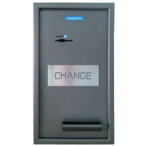 Distributeur automatique de jetons - Coffret sécurisé en tôle 6 mm, porte anti-vandalisme 