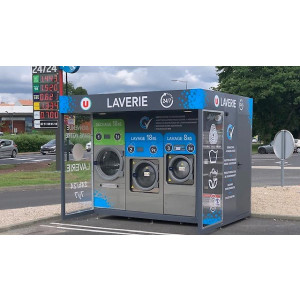 Kiosque laverie économique - Respectueux de l'environnement
