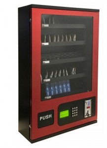 Distributeur automatique de snacks à 5 plateaux - Capacité totale 45 produits