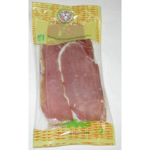 Distributeur bio bacon fumé - 1 tranche de bacon