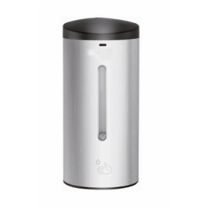 Distributeur de savon automatique inox - Capacité : 0,7 L - Automatique - Finition : Inox satiné