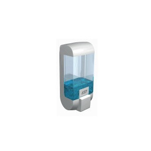 Distributeur de savon de 450 ml - Réservoir de 450 ml - Dimensions : 110 x 99 x 155 mm