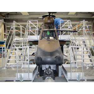 Dock de maintenance d'hélicoptère tigre - Hélicoptère Tigre