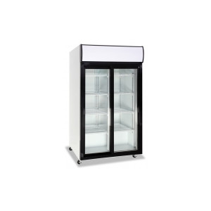 Double vitrine réfrigérée - Réfrigération froid ventilé  2°C/ 8°C