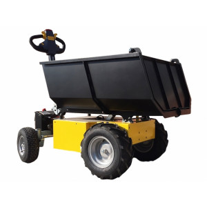Dumper électrique sur roues   - Capacité de charge : 700 kg / 250 litre