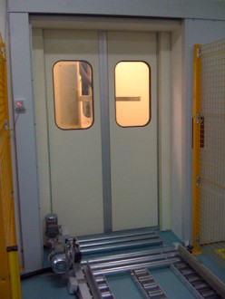 Echangeur séparateur de palette