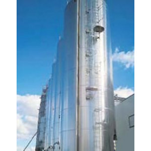 Echelle a crinoline 30m - Sur silo de stockage de céréales