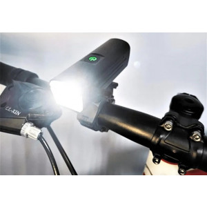 Eclairage pour vélo et trottinette - Chargement Usb, 1300 Lumens