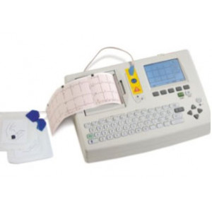 Electrocardiogramme avec défibrillateur intégré - Électrocardiogramme avec défibrillateur CARDIOVIT A-101 easy