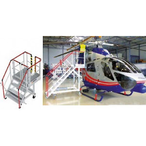 Escabeau de maintenance hélicoptère - Charge admissible : 1 personne –150 kg