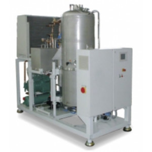 Evaporateur sous vide à fluide frigorigène - Débit (L/h) : de 40 - 400