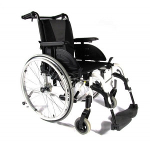 Fauteuil roulant manuel PMR pliable - Convertible en fauteuil roulant manuel léger avec roues