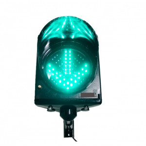 Feu de passage double symbole  - Signal croix rouge et flèche verte de Ø200mm avec gestion intégrée