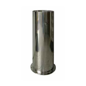 Fontaine à boire cylindrique - En acier inoxydable ou acier galvanisé