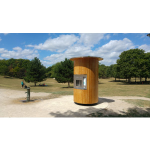 Fontaine à eau fraîche public - Largeur : 150 cm - Hauteur : 270 cm