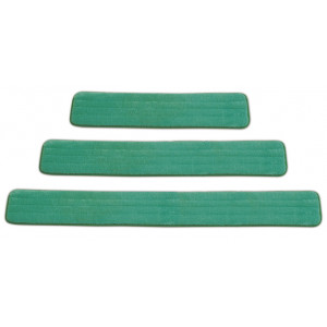 Frange de dépoussiérage - Dim : 40 x 14 x 1,6 cm - Matériau : Microfibre - Coloris : Vert