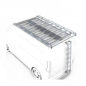 Galerie de toit en aluminium pour Peugeot - Galerie Aluminium + Echelle fixe MTS en Aluminium