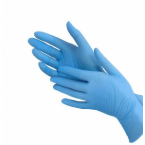 Gant vinyl  gant nitrile gant latex - Gant nitrile bleu ou noir