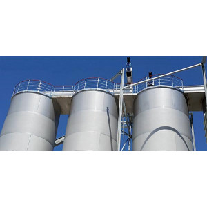 Garde corps sur silos - En aluminium - Conformité NF E 85-01 5