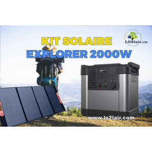 Générateur d'énergie solaire - Puissance maximale (Pmax) : 1500W
