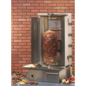 Grill kebab et gyros - Capacité (viande) 40 kg