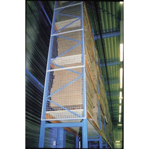 Grille anti chute rayonnage - Hauteur (mm) : 600 - 1000 - 1200 - 1500